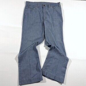 Vintage Levis Orange Tab Gentleman's Denim Straight Leg Blue Jeans Mens 31 X 27